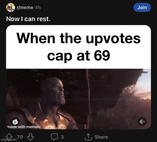 70 | made w/ Imgflip meme maker