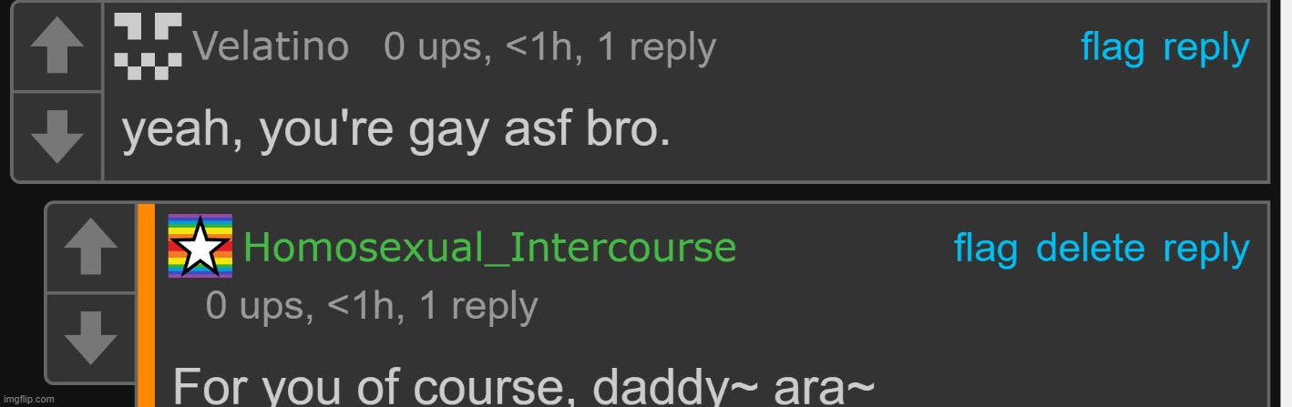 ara ara~ | made w/ Imgflip meme maker