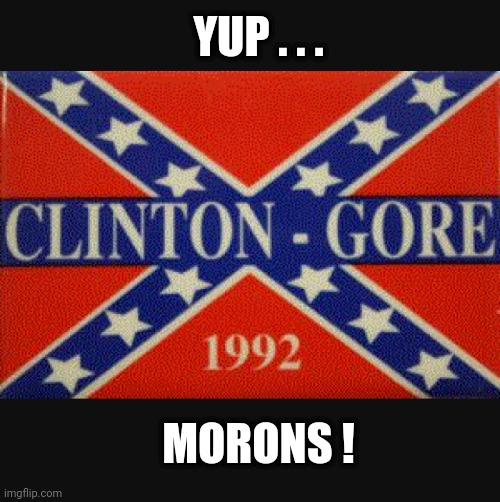 YUP . . . MORONS ! | made w/ Imgflip meme maker