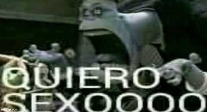 QUIERO SEXOOOO | image tagged in quiero sexoooo | made w/ Imgflip meme maker