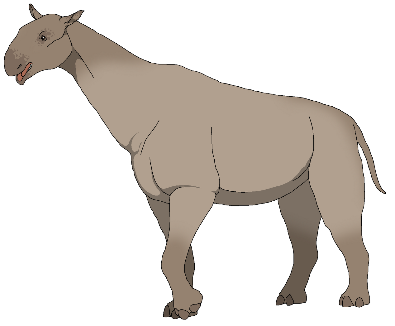 High Quality Paraceratherium Blank Meme Template