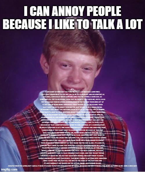 Bad Luck Brian Meme - Imgflip