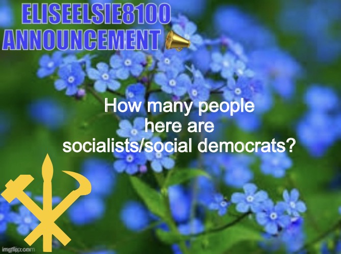 Just curious | How many people here are socialists/social democrats? | image tagged in juche gang juche gang juche gang juche gang juche gang | made w/ Imgflip meme maker