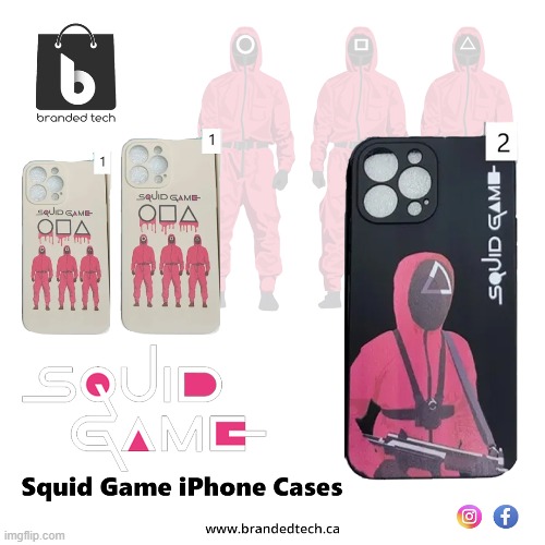 Squid Game iPhone Cases | image tagged in squid game iphone cases | made w/ Imgflip meme maker