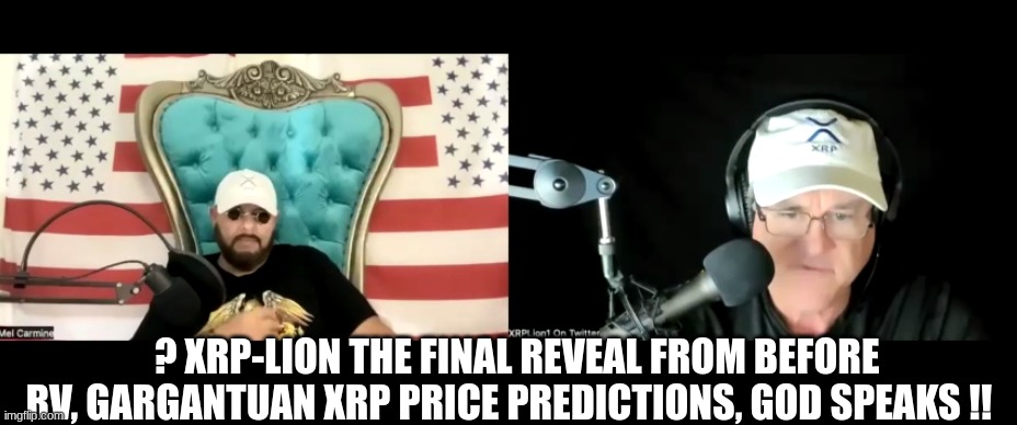 ? XRP-Lion the Final Reveal From Before RV, Gargantuan XRP Price Predictions, God Speaks !!  (Video) 