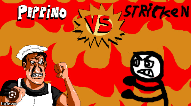 Peppino vs | image tagged in peppino vs | made w/ Imgflip meme maker