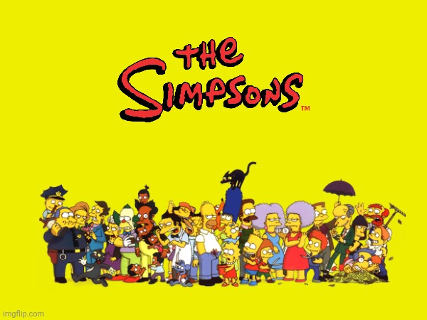The Simpsons Characters | image tagged in the simpsons,characters,fox animation,character | made w/ Imgflip meme maker