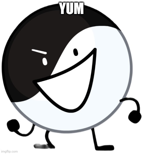 Yin yang | YUM | image tagged in yin yang | made w/ Imgflip meme maker