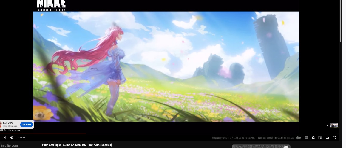 nooo why's a haram ad on a halal video ! ? | made w/ Imgflip meme maker