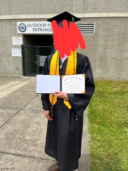 I just graduated!!! | image tagged in awesome | made w/ Imgflip meme maker