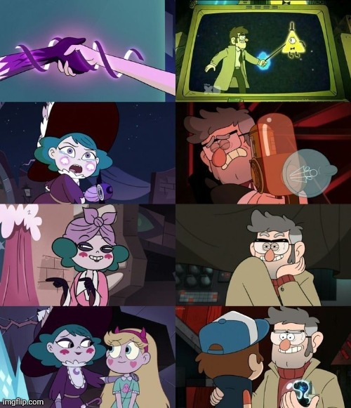 Eclipsa and Ford and my fave characters | made w/ Imgflip meme maker
