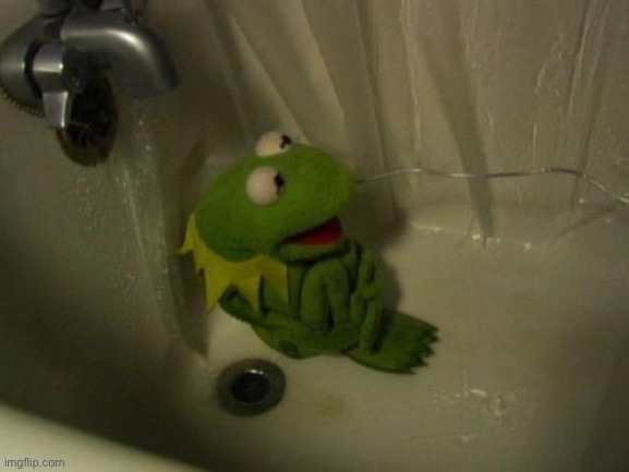 Depressed Kermit | image tagged in depressed kermit | made w/ Imgflip meme maker