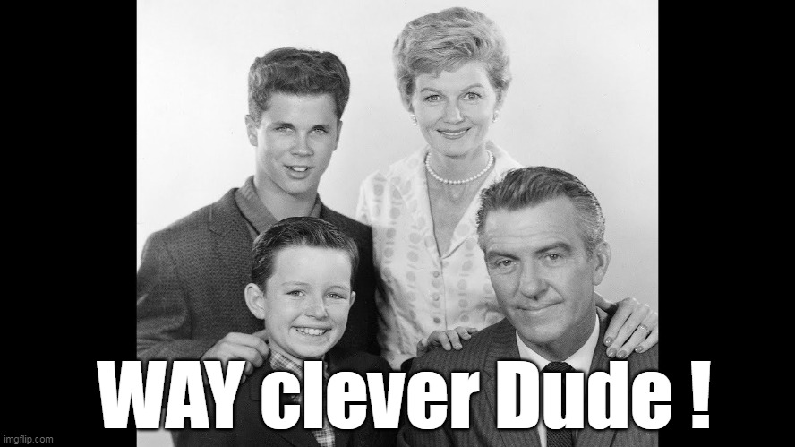 WAY clever Dude ! | made w/ Imgflip meme maker