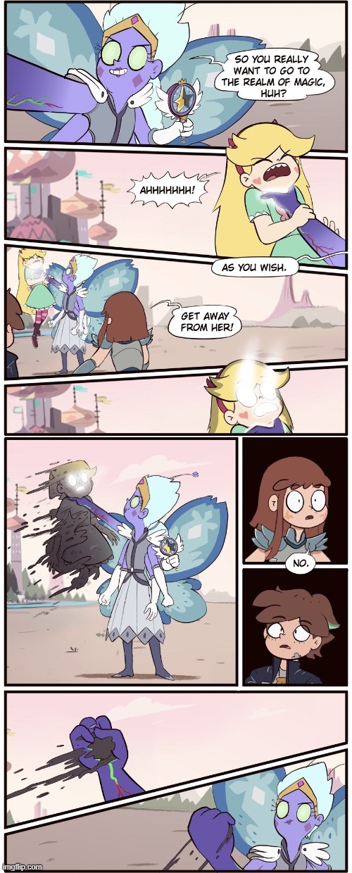 Ship War AU (Part 66B) | image tagged in comics/cartoons,star vs the forces of evil | made w/ Imgflip meme maker
