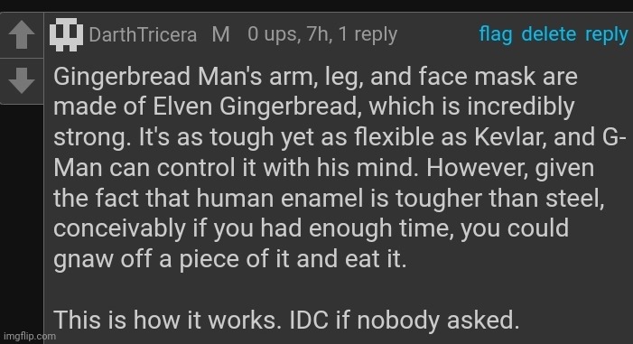 Elven Gingerbread 101 | made w/ Imgflip meme maker