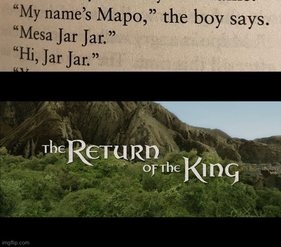 image tagged in return of the king | made w/ Imgflip meme maker