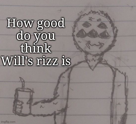 How good do you think Will's rizz is | made w/ Imgflip meme maker