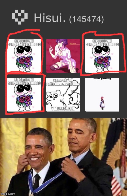image tagged in obama medal | made w/ Imgflip meme maker