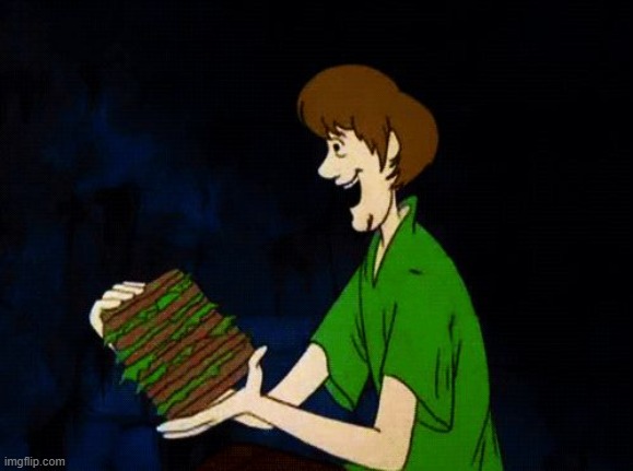Shaggy Sandwich | image tagged in shaggy sandwich | made w/ Imgflip meme maker