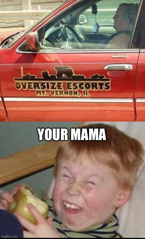Your mom joke | YOUR MAMA | image tagged in mock laugh kid,mom,obese,yo mama so fat | made w/ Imgflip meme maker
