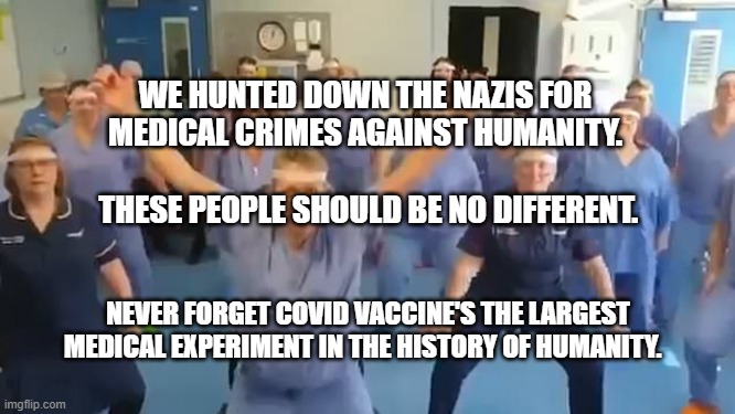 Virtue Signaling | WE HUNTED DOWN THE NAZIS FOR MEDICAL CRIMES AGAINST HUMANITY.                                   THESE PEOPLE SHOULD BE NO DIFFERENT. NEVER FORGET COVID VACCINE'S THE LARGEST MEDICAL EXPERIMENT IN THE HISTORY OF HUMANITY. | image tagged in virtue signaling | made w/ Imgflip meme maker