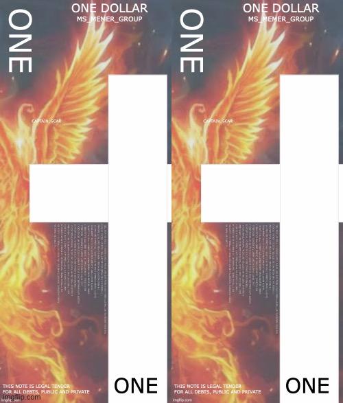 image tagged in msmg one dollar | made w/ Imgflip meme maker