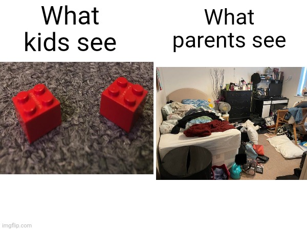 Oopa | What parents see; What kids see | image tagged in messed up | made w/ Imgflip meme maker