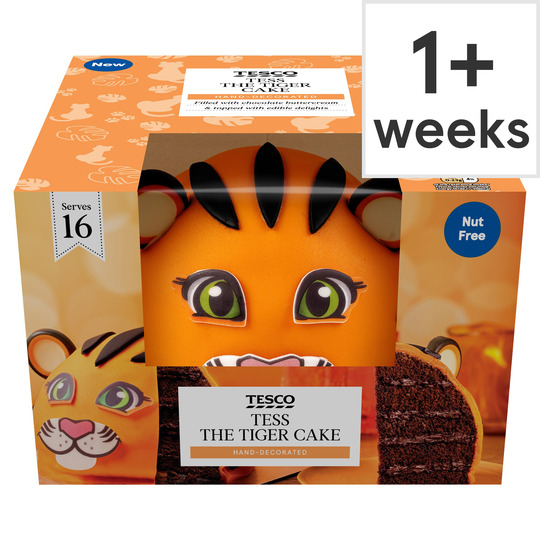 Tess The Tiger Tesco Cake Blank Meme Template