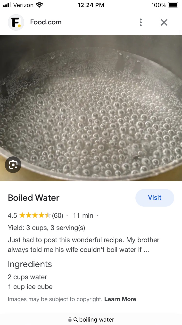 Boiled water Blank Meme Template