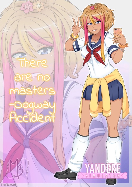 Hana Daidaiyama | There are no masters
-Oogway Accident | image tagged in hana daidaiyama | made w/ Imgflip meme maker