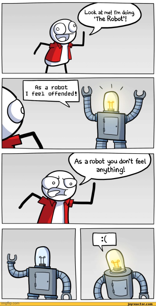 #1,567 | image tagged in comics/cartoons,comics,loading,artist,robot,offended | made w/ Imgflip meme maker