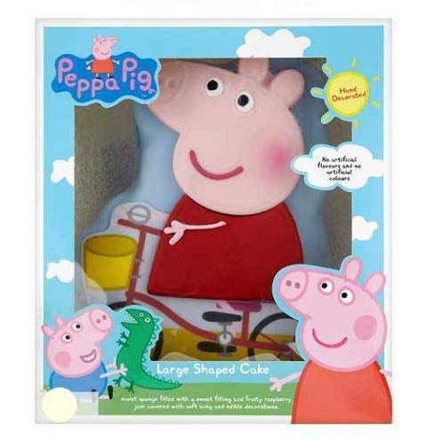 High Quality Peppa Pig Asda Cake Blank Meme Template