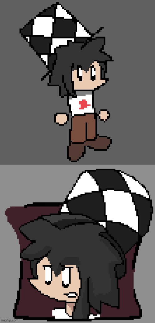 some goofy pixel art | made w/ Imgflip meme maker