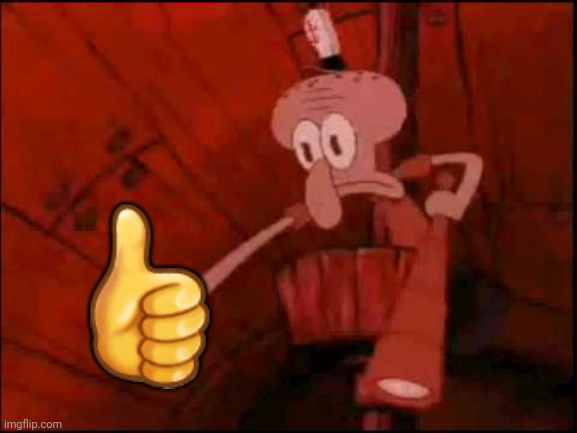 Squidward pointing | ? | image tagged in squidward pointing | made w/ Imgflip meme maker