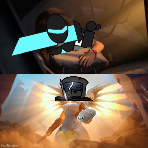 Overwatch Mercy Meme | image tagged in overwatch mercy meme | made w/ Imgflip meme maker