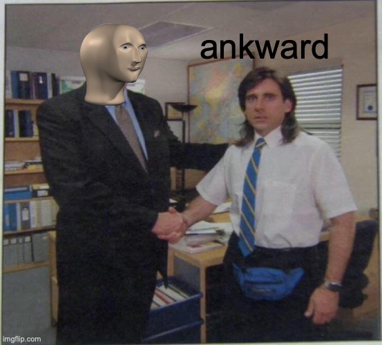 Ankward Blank Meme Template