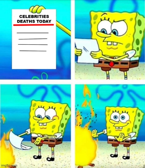 Spongebob Doesn't Care | image tagged in i don't care,memes,fun,spongebob burning paper,funny,memelord | made w/ Imgflip meme maker