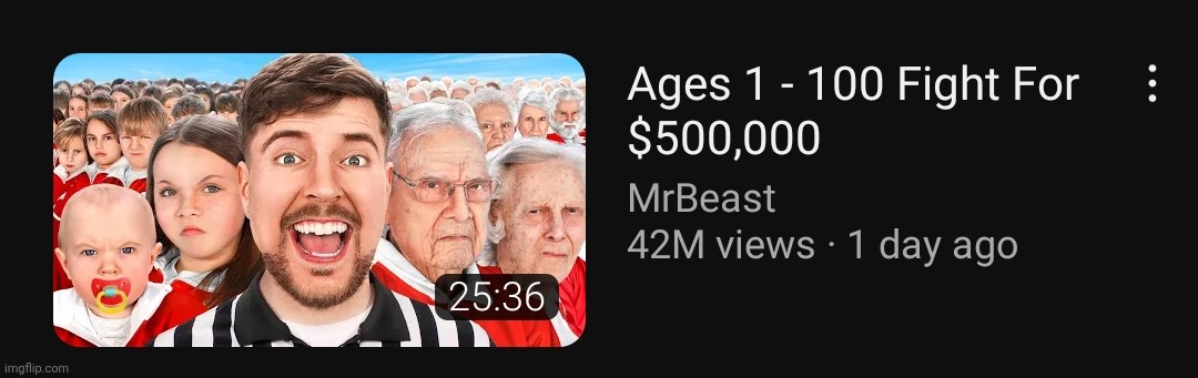 MR. BEAST!!1!!1!!!1! - Imgflip