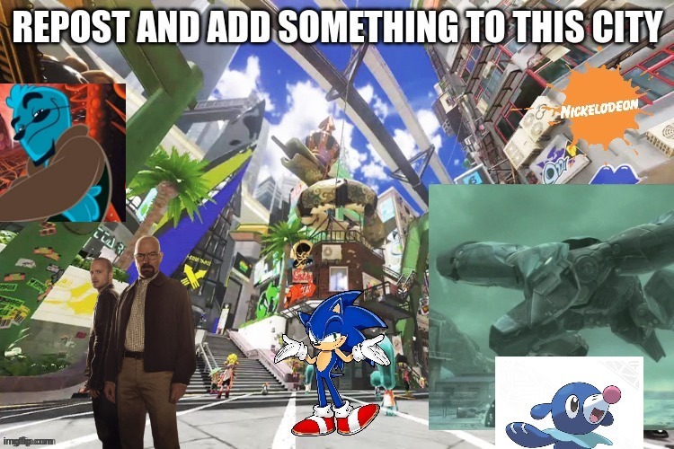 Why the fück are we destroying splatzville from splatoon 3 again? | made w/ Imgflip meme maker