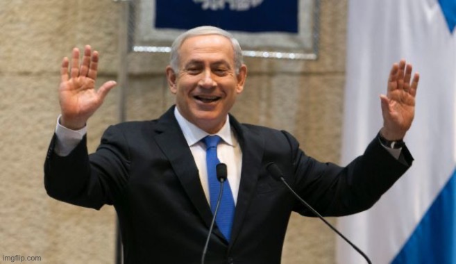netanyahu hands in air sorry been confusing  | image tagged in netanyahu hands in air sorry been confusing | made w/ Imgflip meme maker