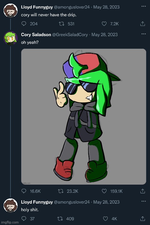 since we're apparently posting tweetgen stuff | made w/ Imgflip meme maker