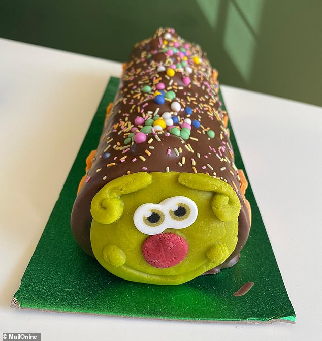 High Quality Caterpillar Asda Cake Blank Meme Template