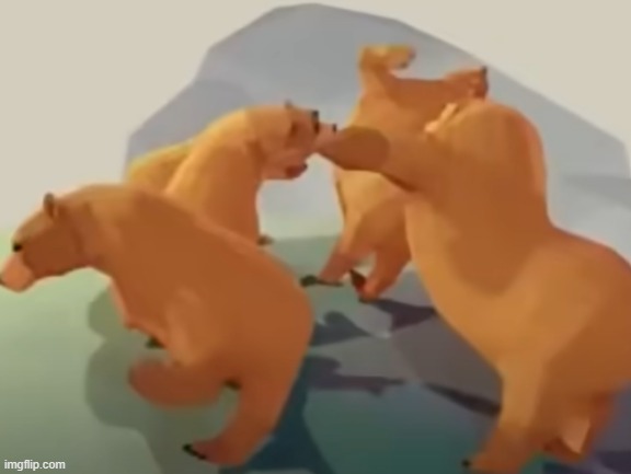 Bears Dancing | image tagged in bears dancing | made w/ Imgflip meme maker