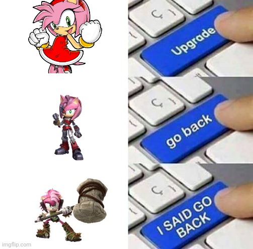 I SAID GO BACK | image tagged in i said go back | made w/ Imgflip meme maker