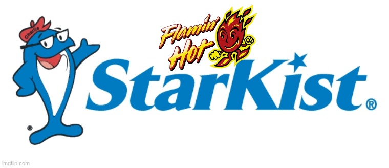 flamin hot starkist tuna | image tagged in fake,memes,starkist,tuna,flamin hot | made w/ Imgflip meme maker