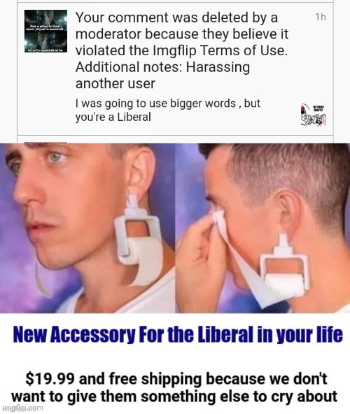 You can't even be nice to them | image tagged in toilet paper,liberal tears,whining,crying,losers,the lowest scum in history | made w/ Imgflip meme maker