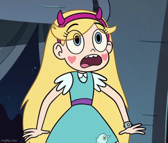 Star Butterfly shocked | image tagged in star butterfly shocked | made w/ Imgflip meme maker