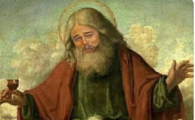God leo | image tagged in god leo | made w/ Imgflip meme maker
