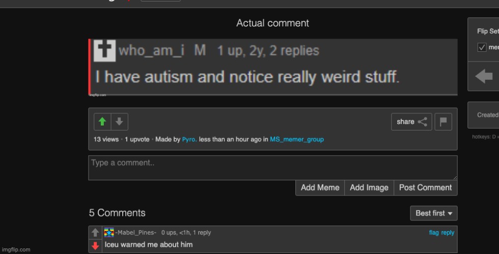 yall act like autism is a sin. | made w/ Imgflip meme maker