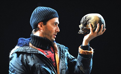 High Quality Hamlet Holding Skull1 Blank Meme Template